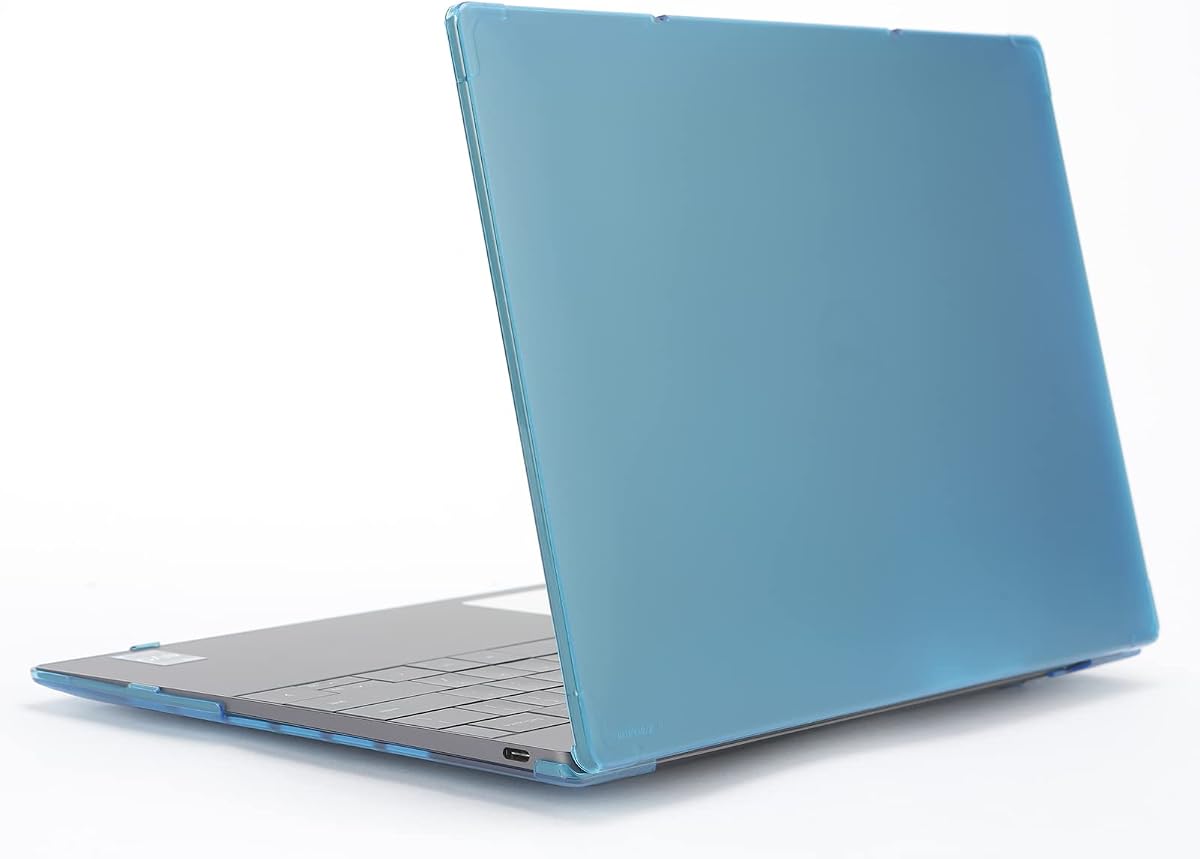 mCover Case ONLY Compatible for 2022-2025 13.4" Dell XPS 13 Plus 9320 9340 9345 9350 Series Traditional Windows Notebook PC (NOT Fitting Other Dell Models) - Aqua