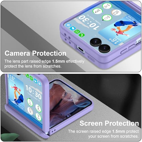 Coque Samsung Galaxy Z Flip 7 compatible MagSafe avec verre écran intégré - 2