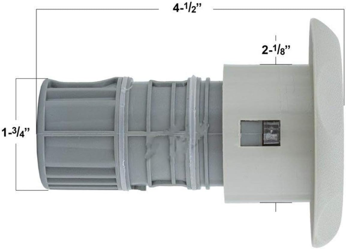 Hot Tub Classic Parts Grey Spa Vari-Swirl Jet Compatible with Some Vita Spas PEN950381