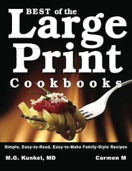 Best of the Large Print Cookbooks