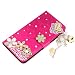 MokingtopĀ® Rhinestone Wallet Leather Bling Cover Case for Samsung Galaxy S5 I9600