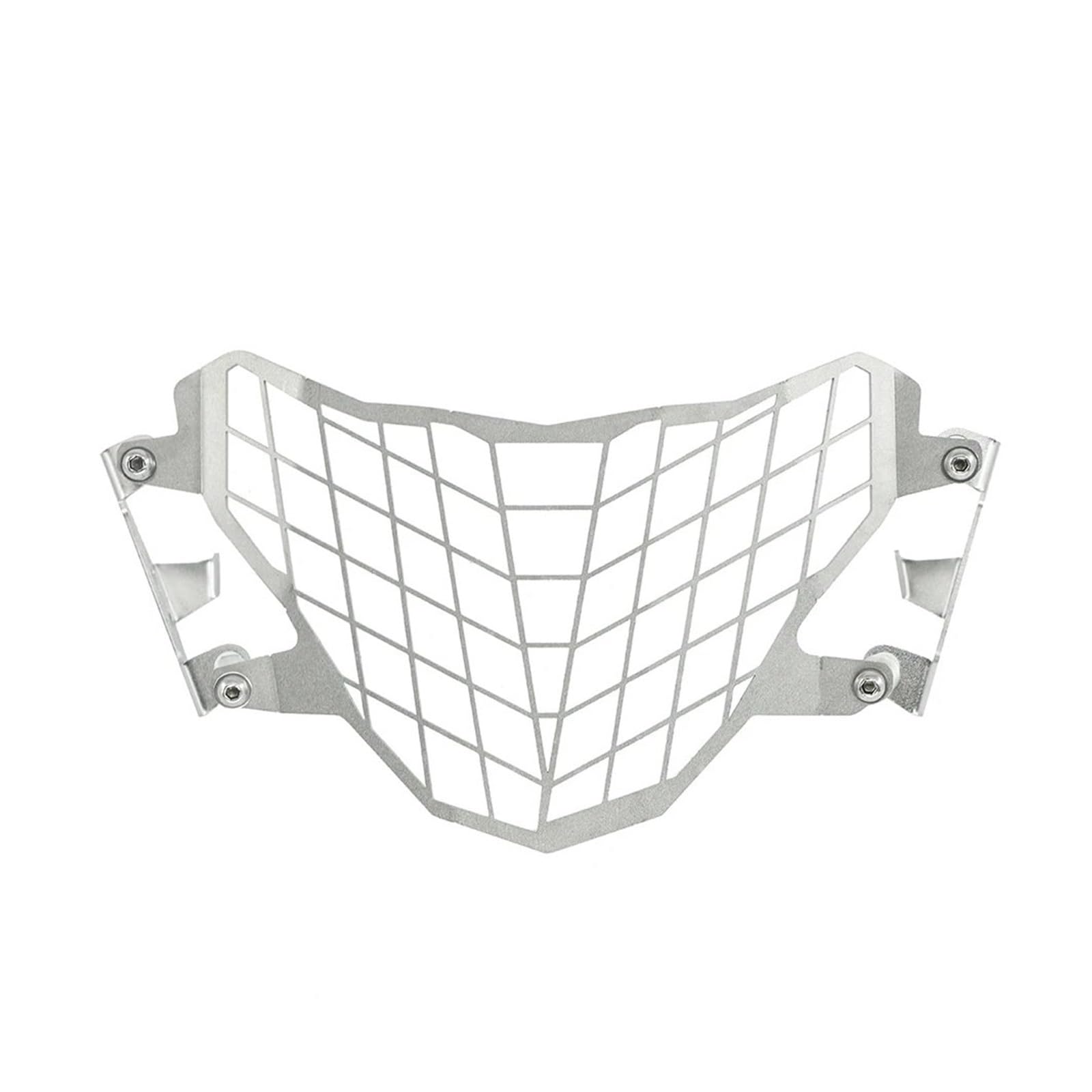 Front Lamp Protector For B&MW G310GS G310 For GS G 310 For GS G 310GS 2017-2023 Motorcycle Headlight Guard Grille Cover Protector Protection Modification Headlight Protector Cover(Silver)