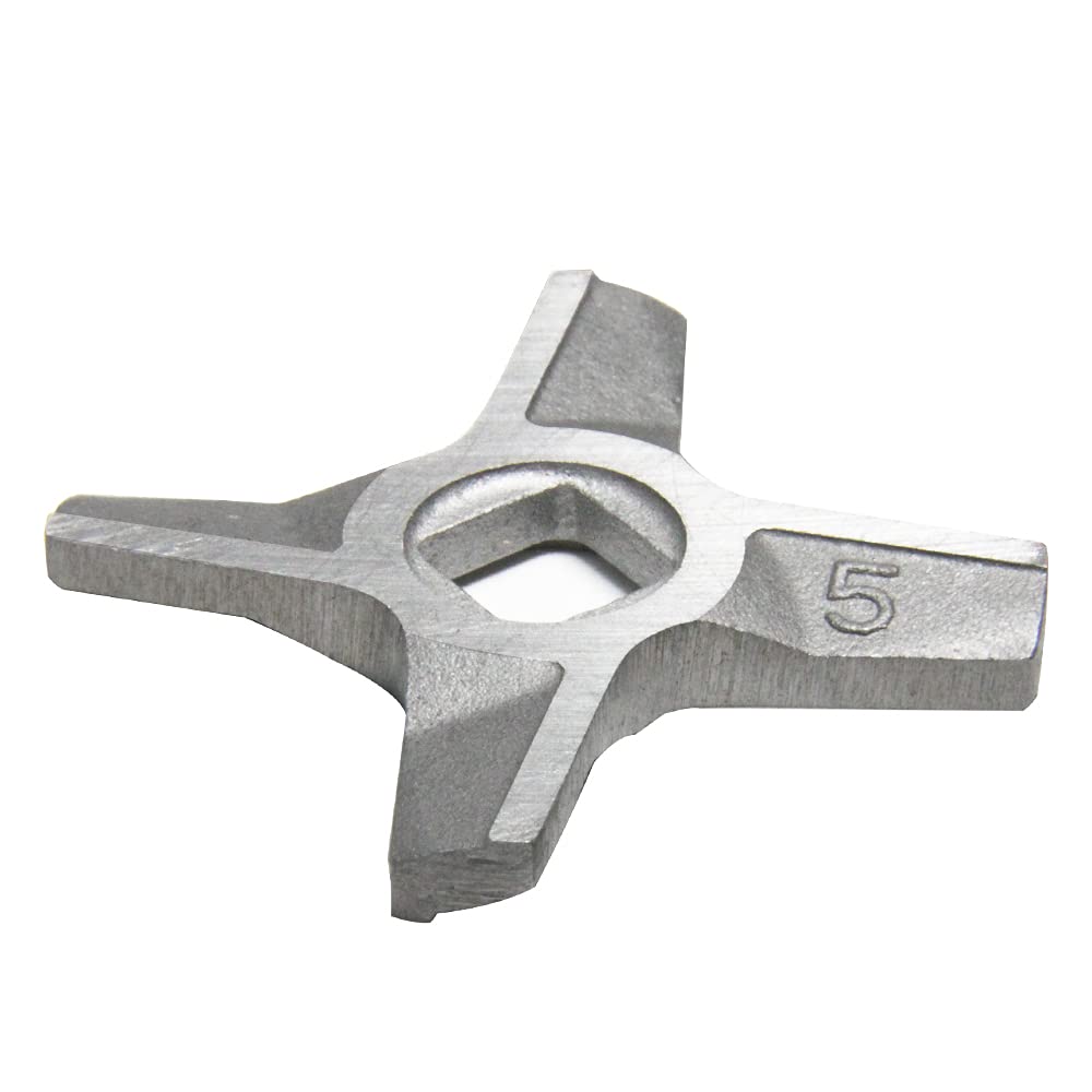 Lama Tritacarne Di Ricambio Per Bosch | 2 Pezzi | Acciaio Inox | Compatibile Con Modelli MFW Series