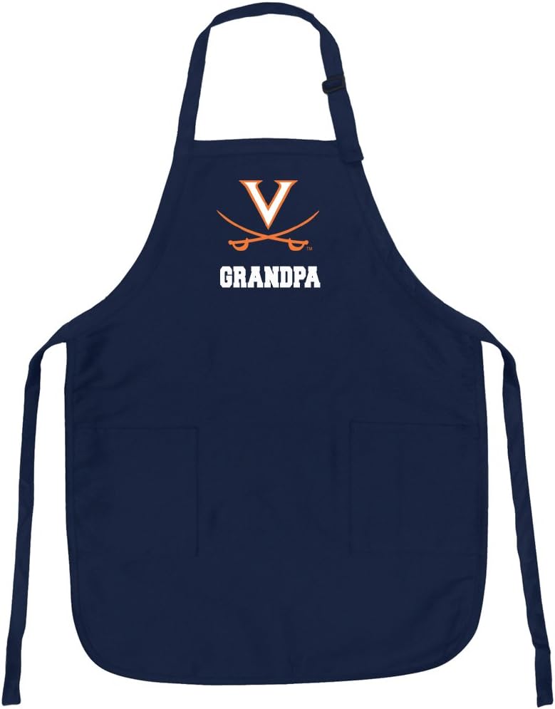 Broad Bay UVA Grandpa Apron Stain Release University of Virginia Grandpa Aprons