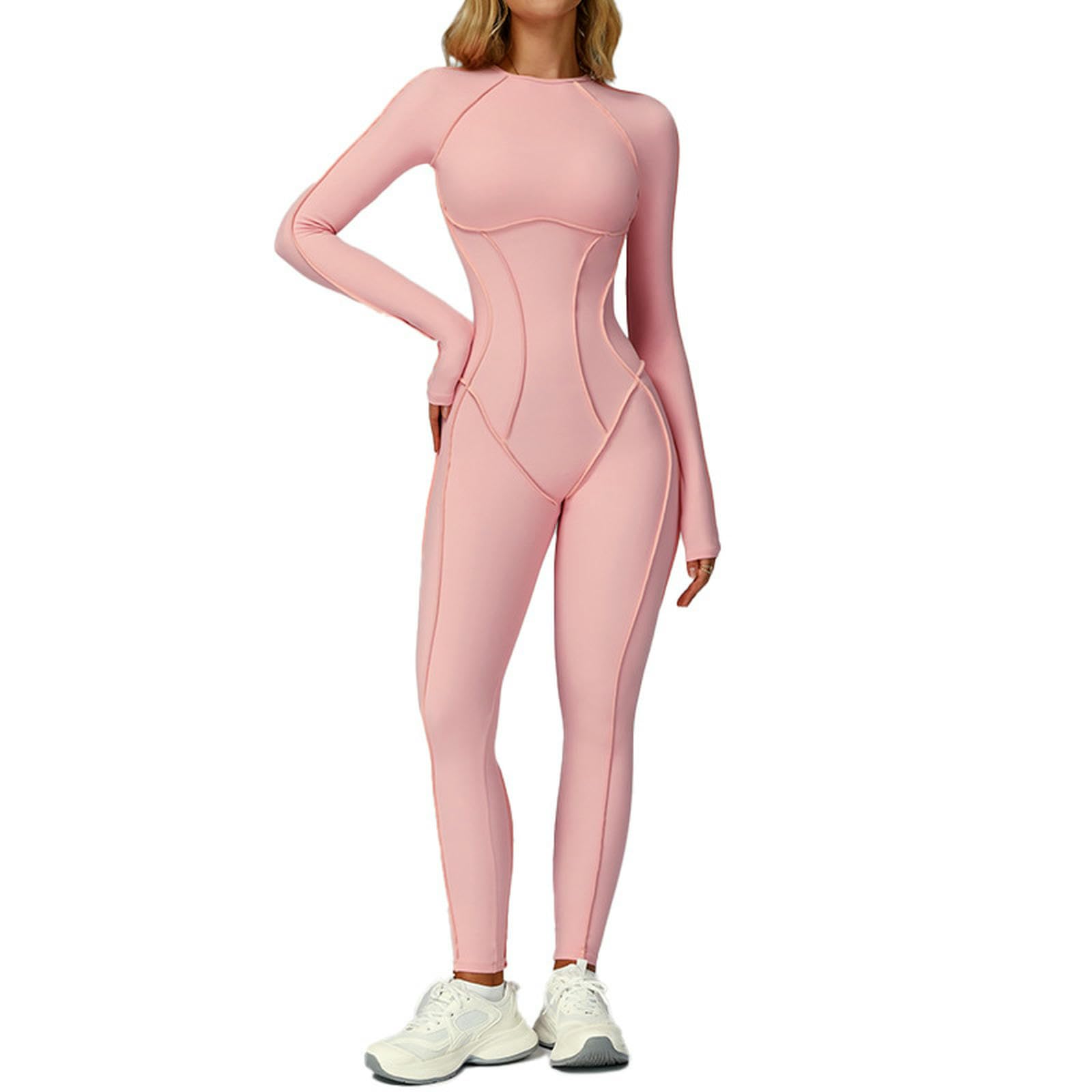 Ropa de yoga rosa para tus sesiones de fitness en el gimnasio