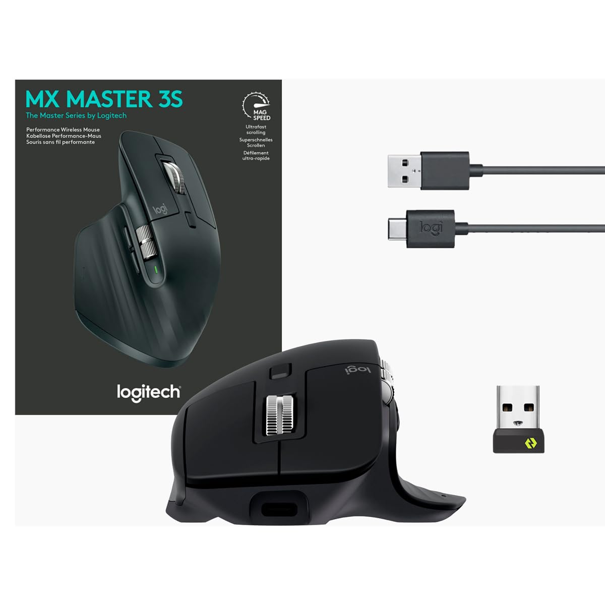 Amazon.com: Logitech MX Master 3S - Wireless Performance Mouse