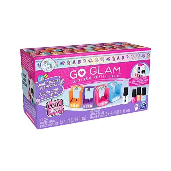Cool MAKER Go Glam Unique Nachfüll Set - zur Verwendung mit dem Go Glam Unique Nagel Salon, Nagellack und… – Bild 9