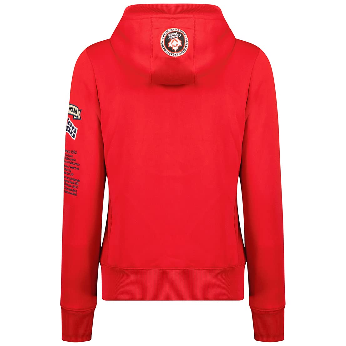 Canadian Peak Gyrelle Lady - Sudadera con Capucha para Mujer Bolsillos Tipo Canguro - Sudadera para Mujer Sudadera Casual de Manga Larga Caliente