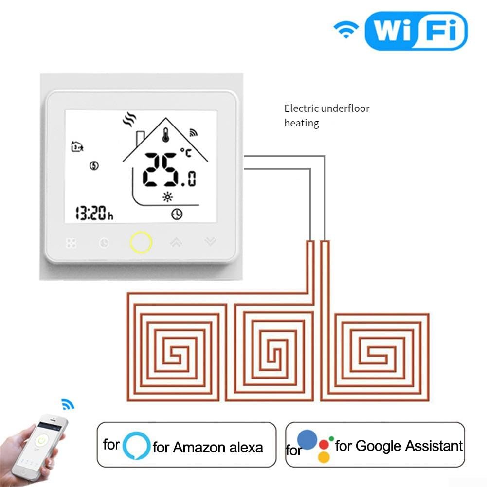 Smart WiFi Thermostat 86mm Fußbodenheizung für tuya App Smart(electricity)