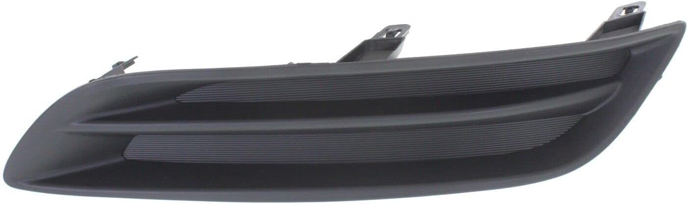 I-MATCH AUTO PARTS Front Right Passenger Side Bumper Insert Fog Light Bezel Molding Cover Grille Trim Black For 2013 2014 2015 Nissan Sentra 622563SH0B NI1039126