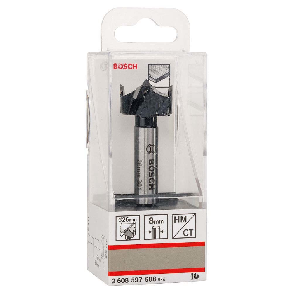 Bosch Professional 1 x Carbide Kunstbohrer (Ø 26 mm, Zubehör Bohrmaschine)
