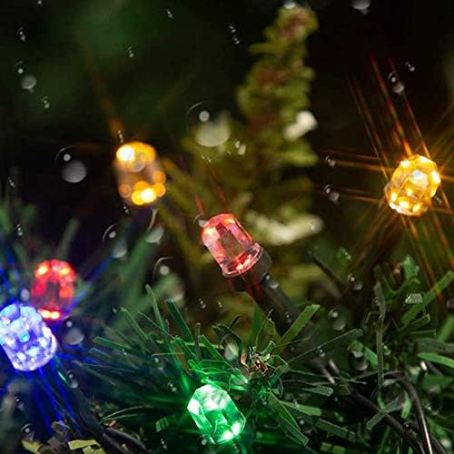 Diojilad Solar Christmas Lights Outdoor Indoor Christmas Decoration Lights 105Ft 300LED, 8 Modes Waterproof Fairy Lights for Christmas Tree, Wedding, Party (Multicolor)