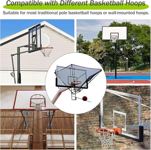 Net de retour de basket-ball pour ne plus courir après les ballons