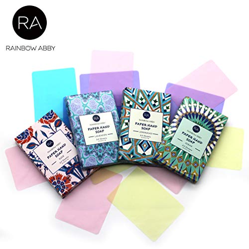 RAINBOW ABBY - Conjunto de jabón de papel
