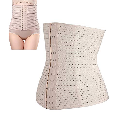 DNNAL Ceinture de récupération après Accouchement Postpartum Soutien du Corps Ceinture Femme Abdomen Postpartum Corset Taille Epaule Respirant Ceinture Body Sculpting sous-vêtements,Skincolorl Cover