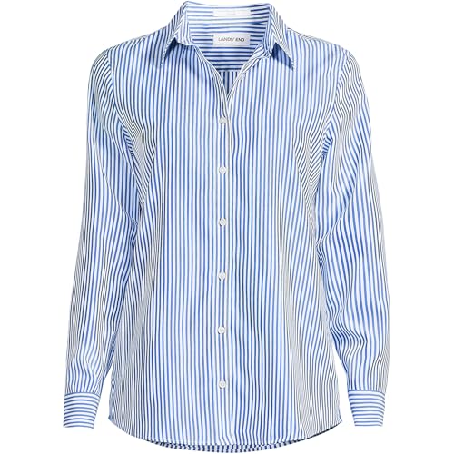 Image of Lands' End Women's Pinwale Cord Long Sleeve Shirt