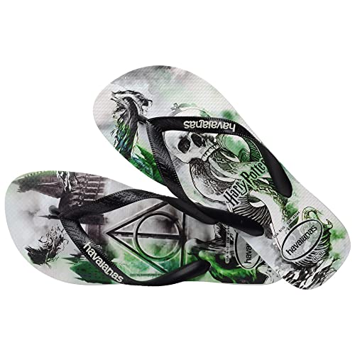 Chinelo Branco/Preto Harry Potter Havaianas Adult Licenses n° 41/42