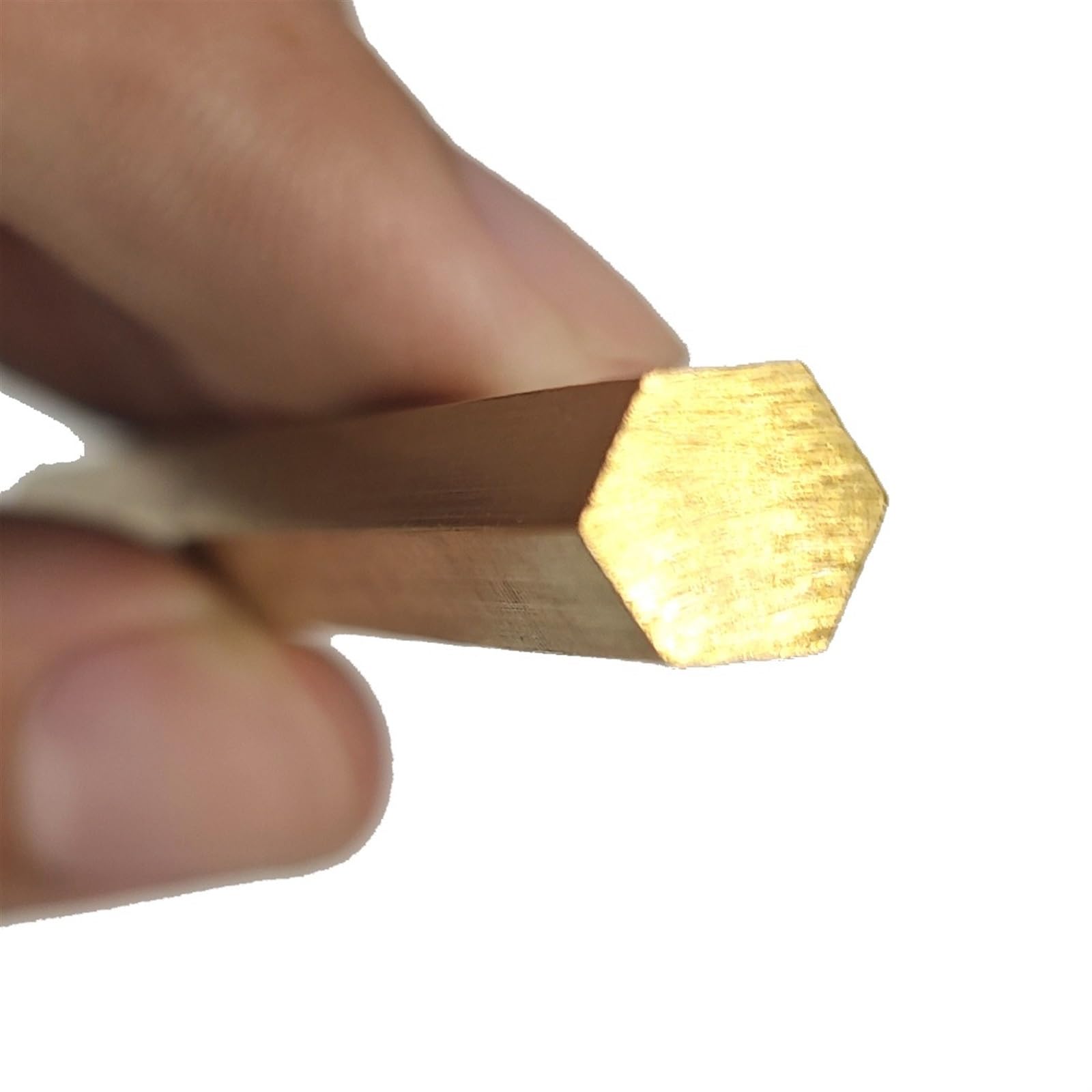 H59 Messing-Sechskantstäbe, Messing-Sechskantstangen, 21 mm bis 60 mm, for Briefbeschwerer und Bastelprojekte Werkzeuge(28x1000mm)