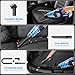 DBHAL Handheld Vacuum Cordless, 15000PA Powerful Suction Car Vacuum Cleaner Lightweight with Multi Accessories, Hand held Vacuum Cleaner Dust Busters Cordless Rechargeable for Car Home