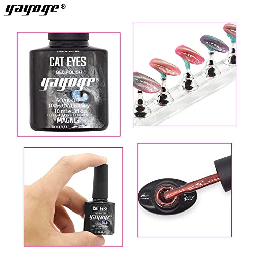 Image of Store2508 3D Bean Sand Magnetic Cat Eye UV Gel Nail Polish A70 Series (A70 05)