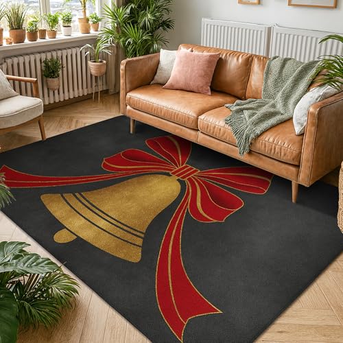 Tapis de sol rectangulaire antidérapant pour sécuriser le salon à Noël - 6