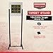 Birchwood Casey Adjustable Target Stand Kit for Shooting - Durable Powder-Coated Steel Target Stand, 6 Modular Uprights, Single Target Backer, Upright Posts, 19.5