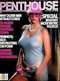 Penthouse Men's Magazine Cover and Pet Of The Month Janna Adams October 1986
