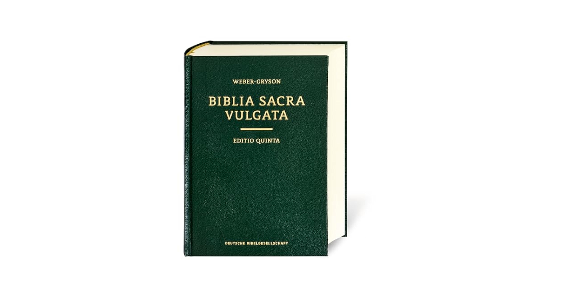Amazon.com: Biblia Sacra Vulgata (Editio quinta) (Latin
