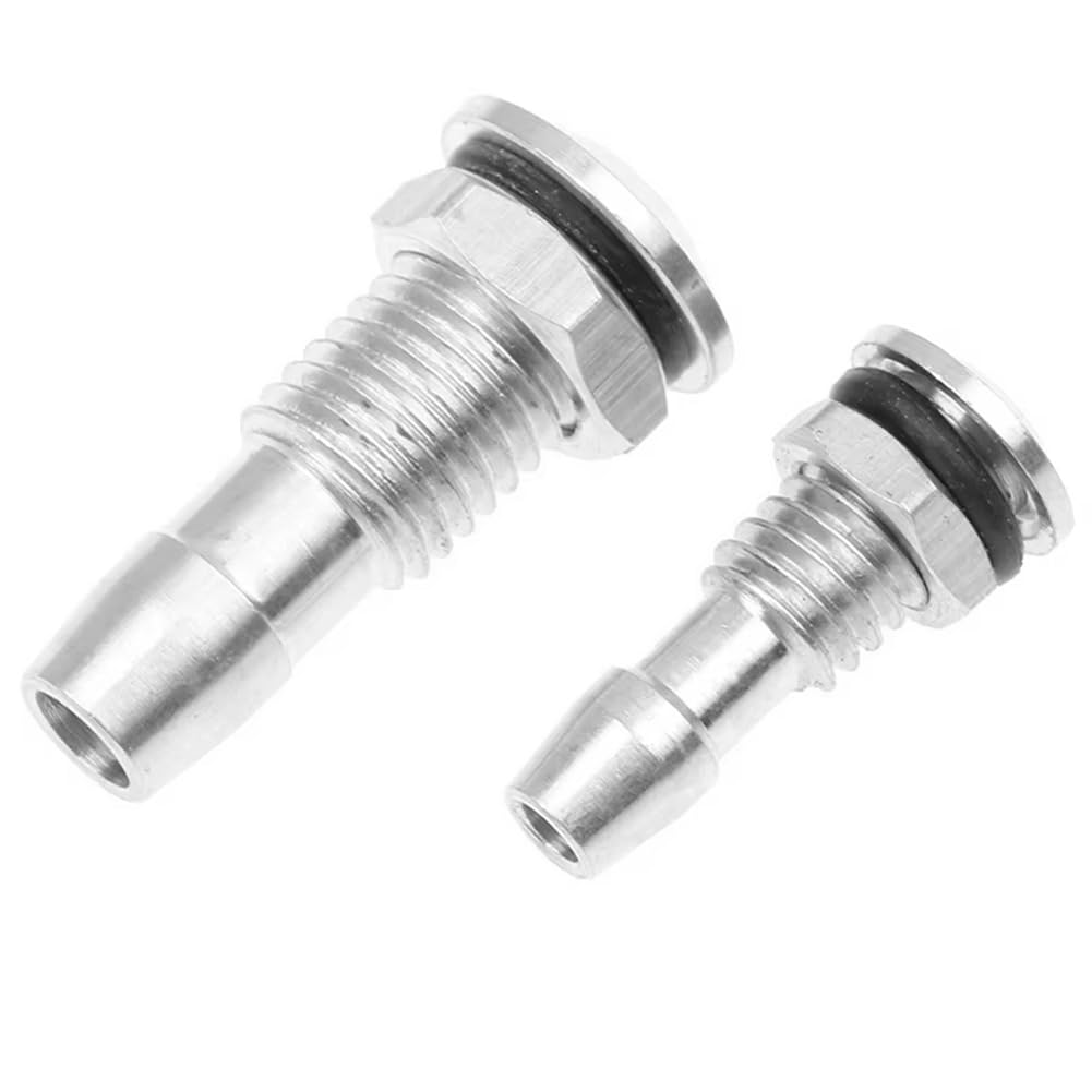 2 sztuki aluminium RC łódź wylotów wody, gwint ze śrubami o-ring do łodzi RC, do chłodzenia silnika M6