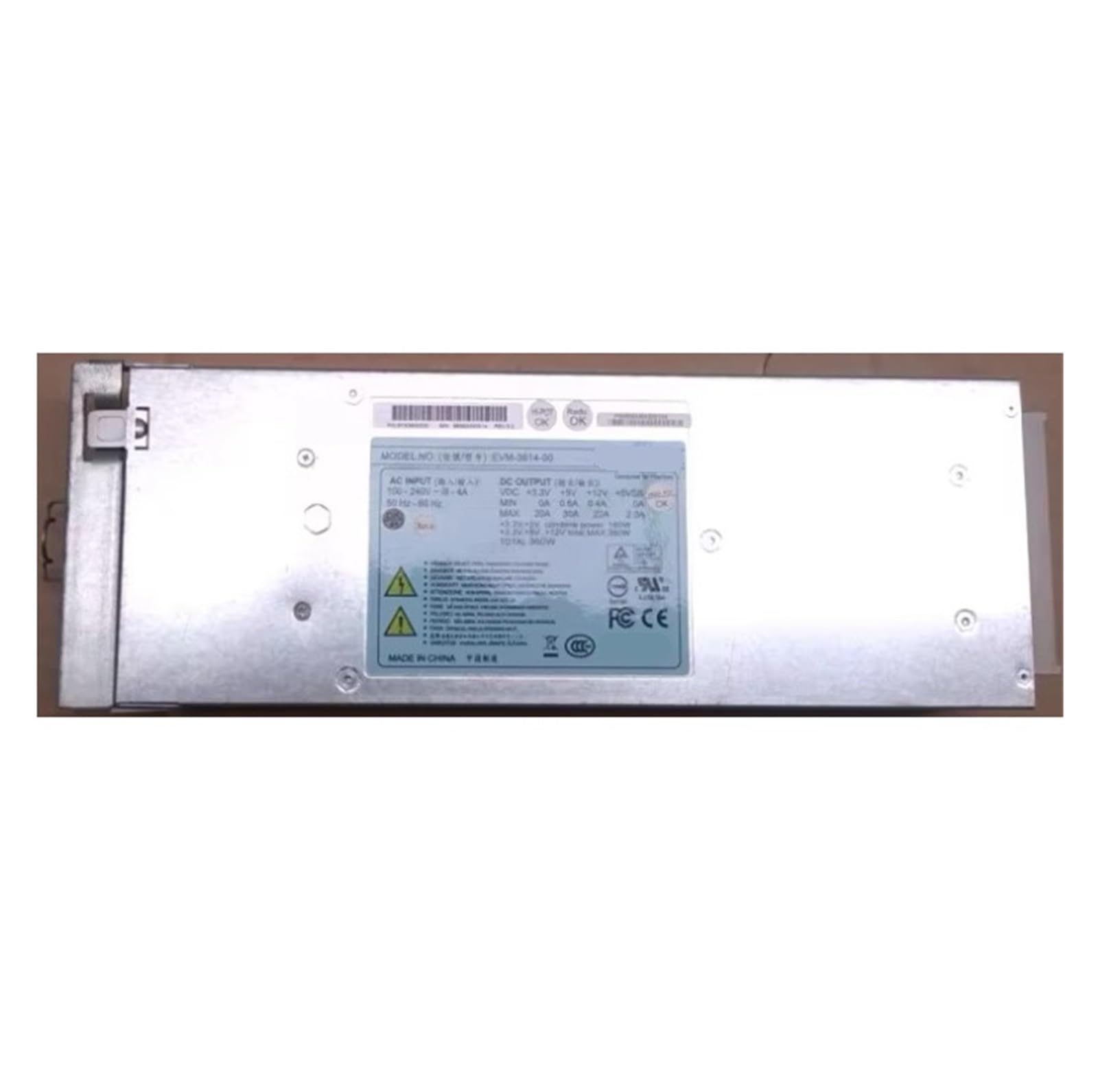 KSZHZYMGX EVM-3614-00 Server Power Supply 360W
