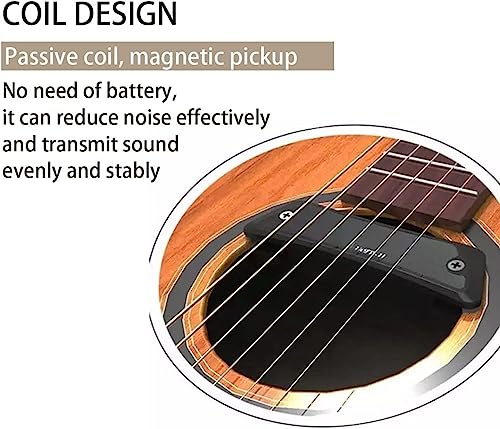 Justpro MTP-11 Single Coil Pickup Magnet Soundhole Pick Up thumb #2