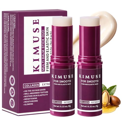 KIMUSE Multi Balm Stick, Collagen Moisturizing Stick for Face, Eyes &amp; Neck