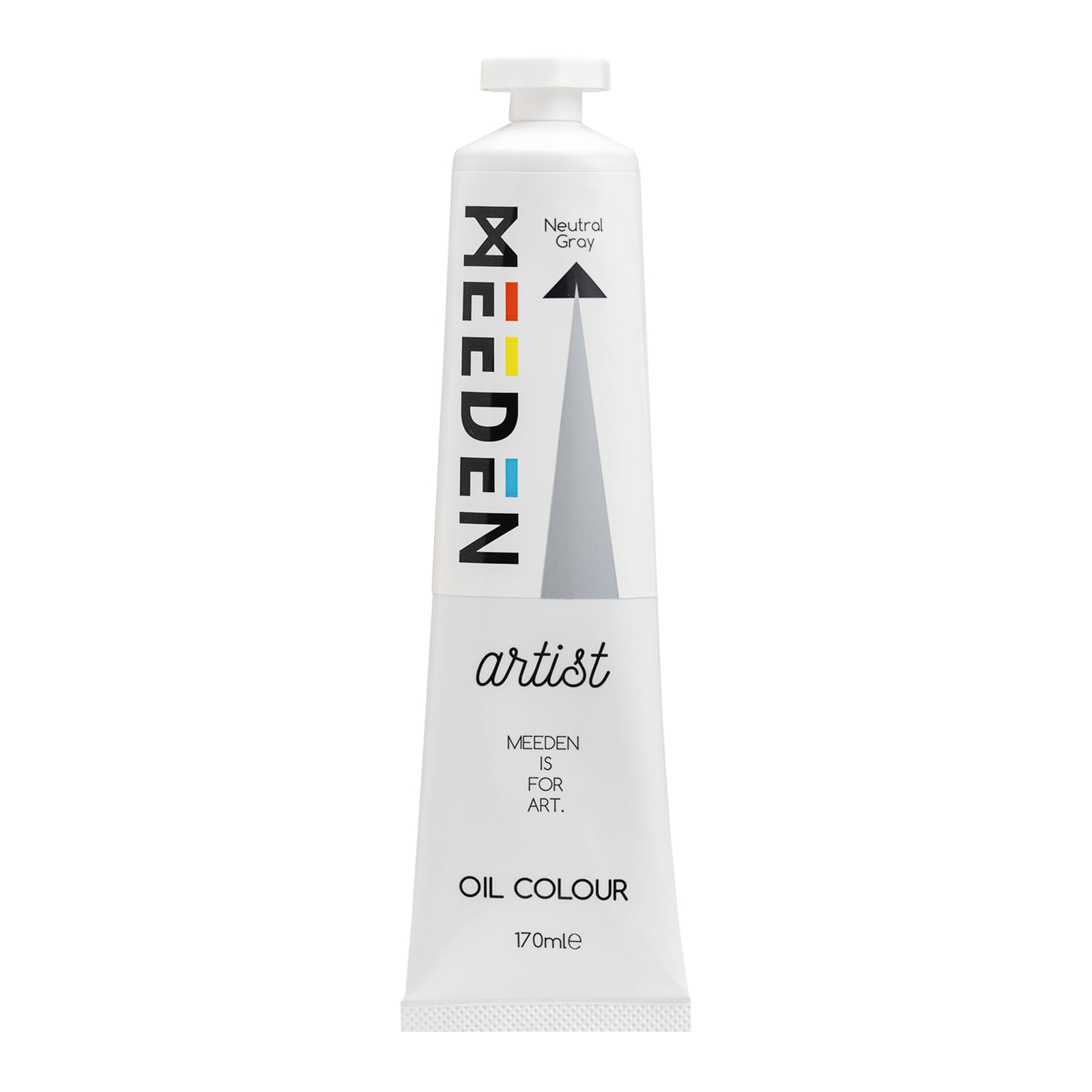 MEEDEN Artist Grade Oil Paint: Neutral Gray - 170ml Tube, Professional Art Paints for Canvas Painting