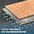 HOLNURY 3-in-1 Acoustic Premium Floor Underlayment - 200 sqft Roll - 3mm Thick EPE with Silver Foil Vapor Barrier with Tape - Moisture Barrier, Thermal Insulation, Sound Insulation (Silver Protect)