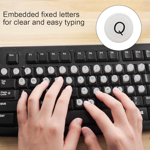 64 Stickers de Teclado Elevados de Silicona para Uñas Largas miniatura 6