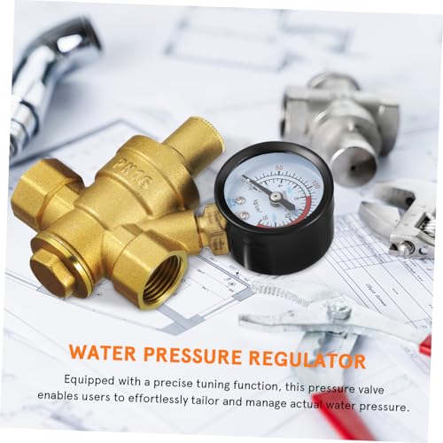 Régulateur de eau contre la surpression avec manomètre réducteur - 6