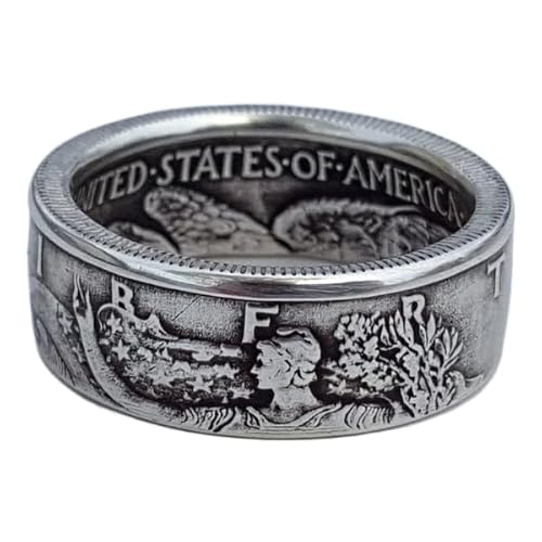 Coin Ring | .90 Silver | Walking Liberty Half Dollar Coin Ring #TOP2