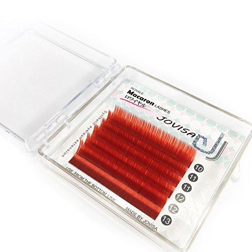 JOVISA Macaron Lash 0.07 / C/Mix Tray 17 Different Color Options 6 Rows/Tray
