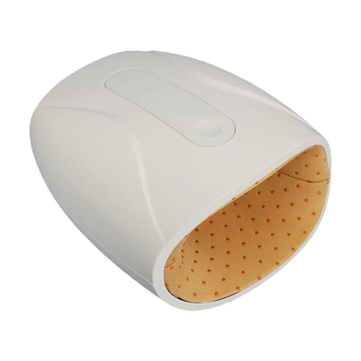 Elektrisches Handgelenkmassagegerät 1800mah Weiß Abs für Fingerknöchel | Mehrere Massagemodi, 8w Leistung, Leichtes Design, zur Muskelentspannung