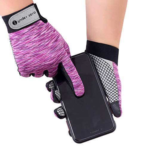 image for UNDER ZERO UO Anti-Slip Sports Gloves with Touch Screen for Driving an