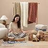 PHF Manta Suave de Lana Polar Lujo King Size para Cama No se Despelucha Oak 108"x90" miniatura 3