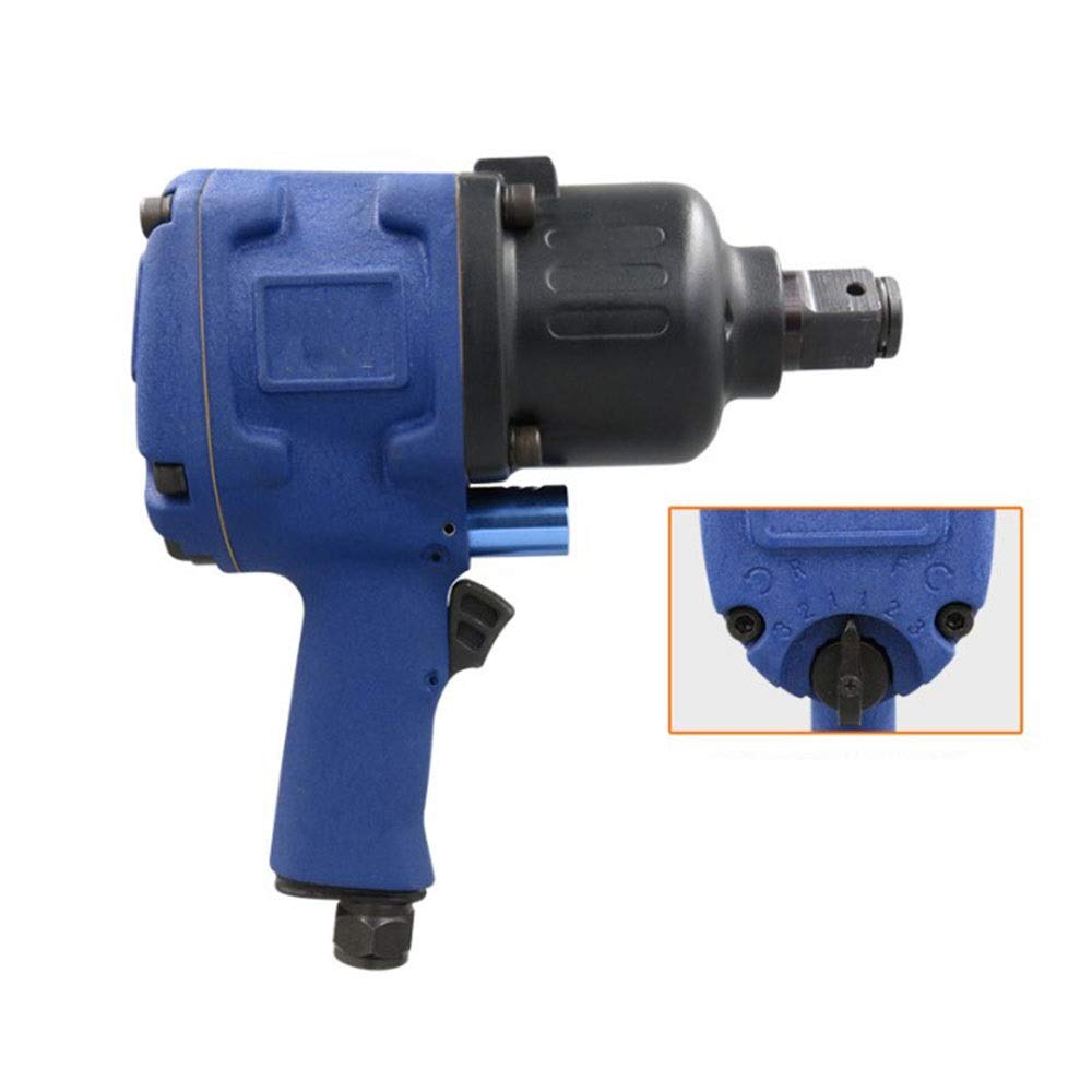 Gran par de apriete grande de 1 pulgada destornillador neumático de calidad industrial, herramientas neumáticas de reparación de automóviles pesados