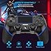 immagine 4Controller per PS4, RegeMoudal Controller Wireless per PS4/PS4 Slim/PS4 Pro/PC Doppio Vibrazione di Gioco Controller TouchPad e Audio Jack Bluetooth Gamepad Joystick Controller per Playstation 4