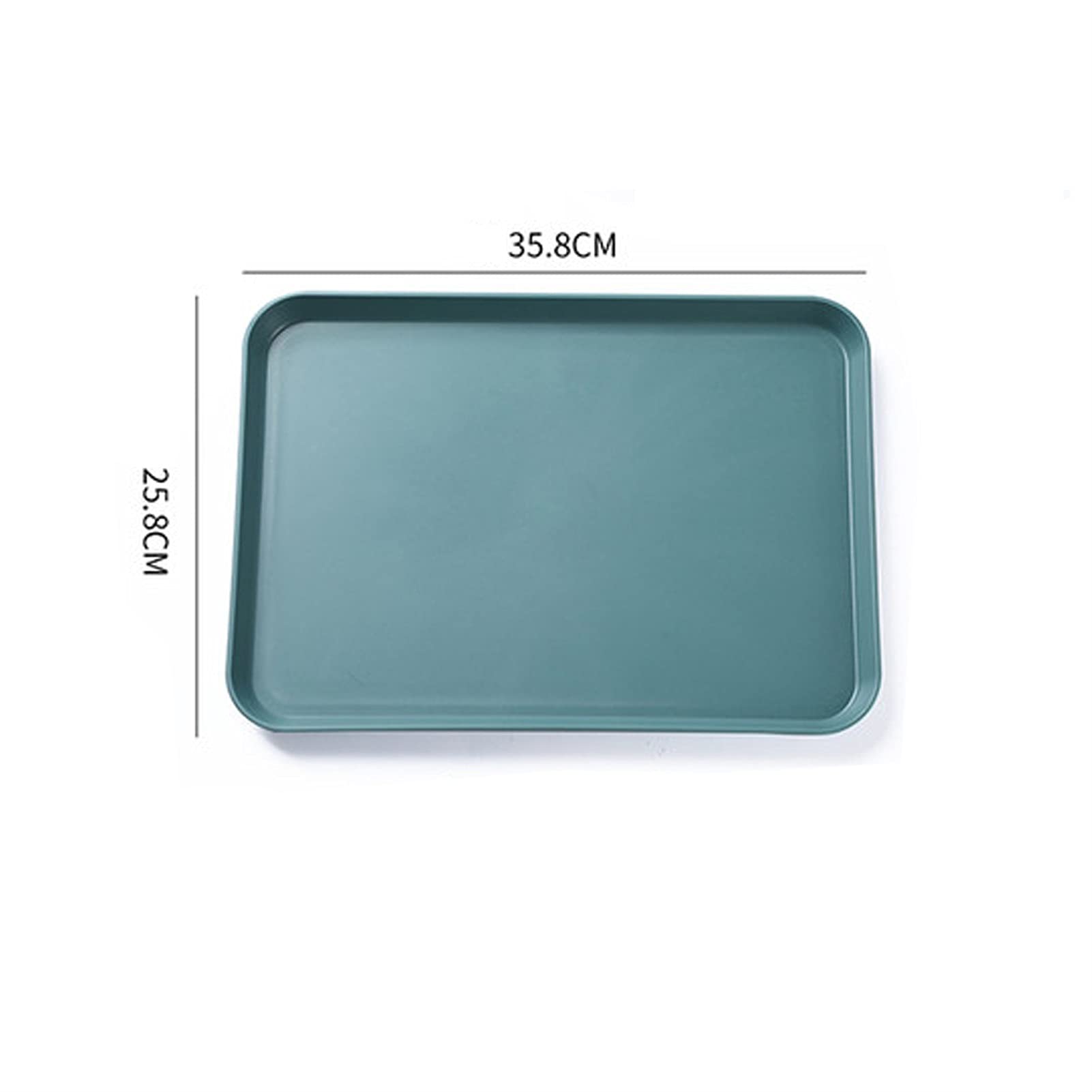 Bandeja/Bandeja Comer Plástico apilable joyería geométrica bandeja versátil escritorio organizador almacenamiento platos pequeños alimento servir bandeja de almacenamiento decoración Bandeja para el D