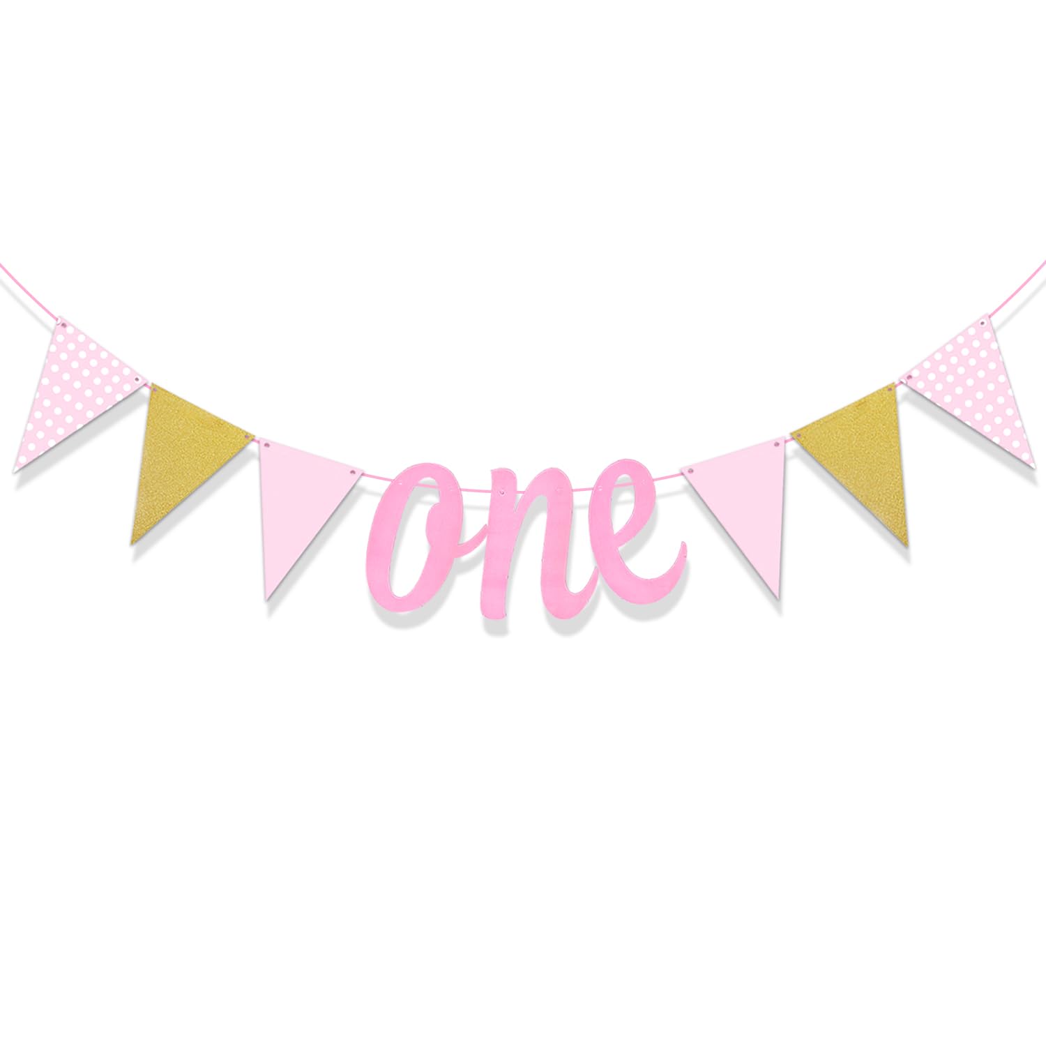 Red Glitter Birthday Banner - Sparkle Party Decor -9