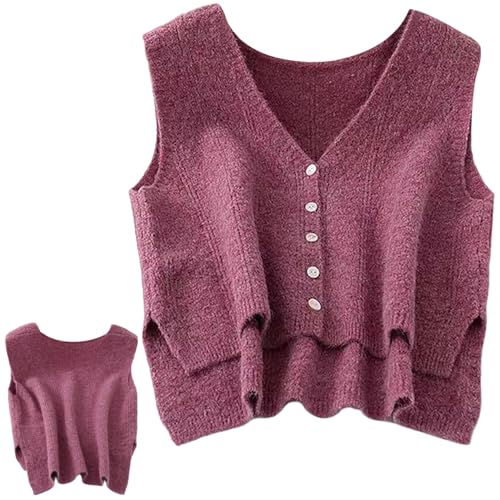 Cárdigan sin mangas para combinar con camisetas de mujer 4