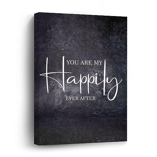 Lienzo decorativo para pared con frase romántica ideal para renovar tu hogar