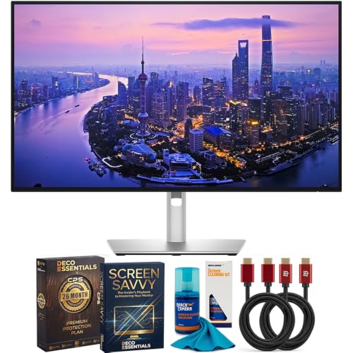 Image of Dell UltraSharp 27 inch IPS Black Thunderbolt Hub Monitor DELL-U2725QE Bundle