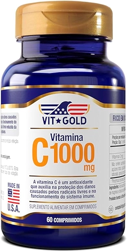 Vitamina C 1000mg Vitgold 60 comprimidos