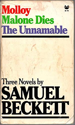 Three Novels By Samuel Beckett Molloy Malone Di... B000UFL1PI Book Cover